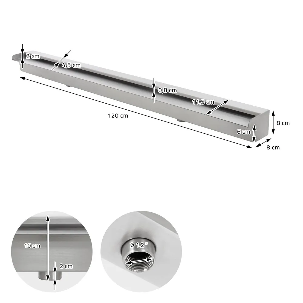 390002172 Pool Waterfall 120 Cm 6 390002172 Pool Waterfall 120 Cm - Image 4