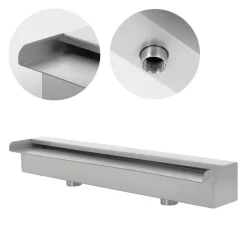 Led RGB Pool Waterfall 60 Cm -Pool Supplies Store ecd germany led rgb pool waterfall 60 cm 2