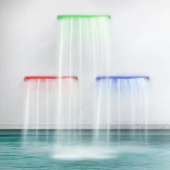 Led RGB Pool Waterfall 60 Cm -Pool Supplies Store ecd germany led rgb pool waterfall 60 cm 6