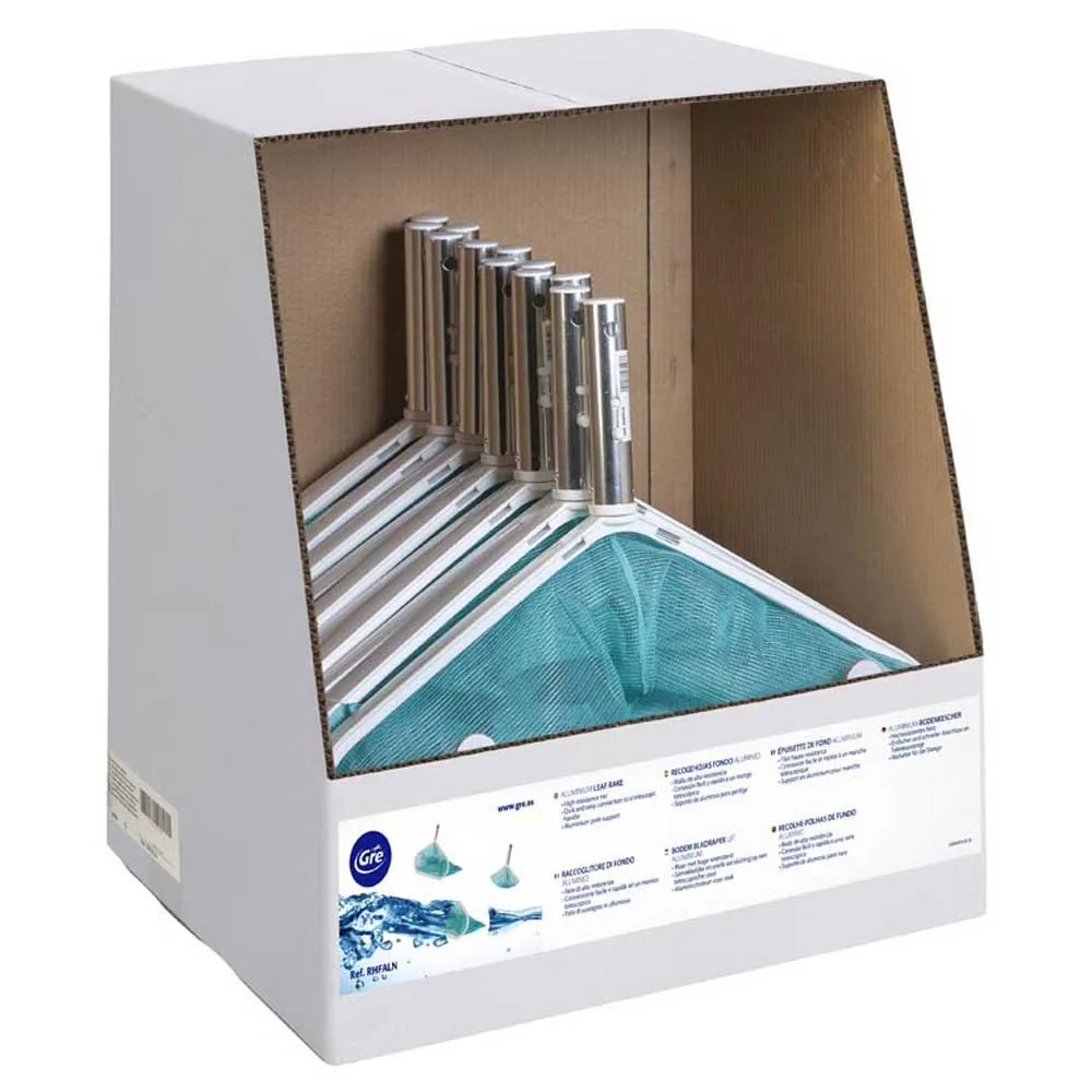 GRE Aluminium Leaf Rake Without Handle 4 GRE Aluminium Leaf Rake Without Handle - Image 2