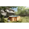 GRE Canelle 2 Oval Wooden Pool Liner