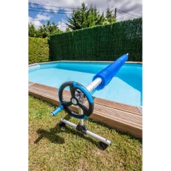 GRE Cover Roller For Elevated Pools 550 Cm -Pool Supplies Store gre cover roller for elevated pools 550 cm 2