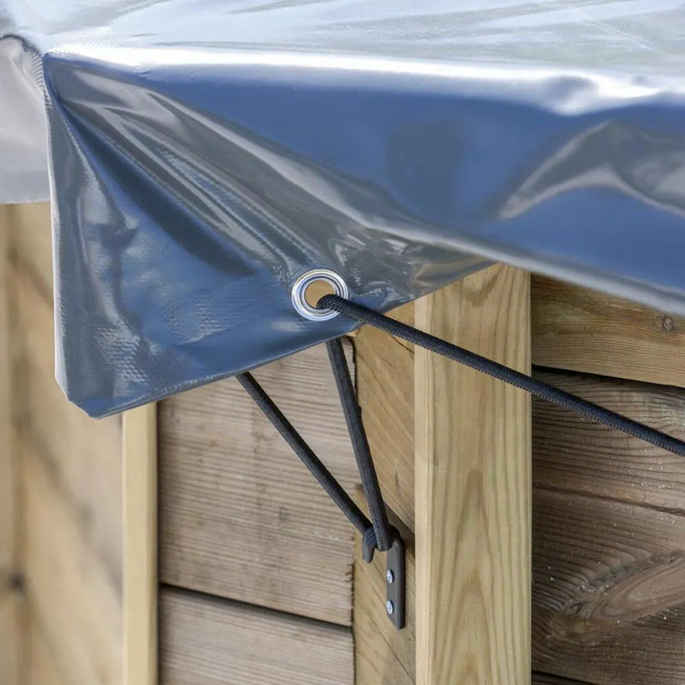 GRE Oval Pool Winter Cover Canelle 5 GRE Oval Pool Winter Cover Canelle - Image 3