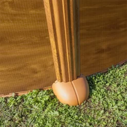 Amazonia Oval Steel Pool Wood Aspect 610x375x132 Cm -Pool Supplies Store gre pools amazonia oval steel pool wood aspect 610x375x132 cm 3