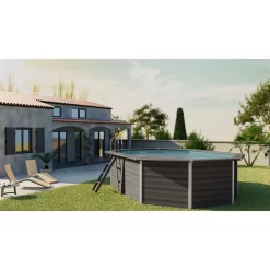 Avantgarde Oval Composite Pool 524x386x124 Cm -Pool Supplies Store gre pools avantgarde oval composite pool 524x386x124 cm 4