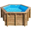 Lili 2 Round Wooden Pool Ø 280x107 Cm -Pool Supplies Store gre pools lili 2 round wooden pool o 280x107 cm