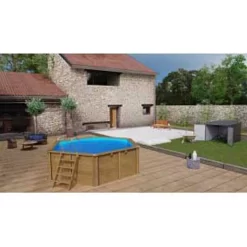 Lili 2 Round Wooden Pool Ø 280x107 Cm 15 Lili 2 Round Wooden Pool Ø 280x107 Cm -Pool Supplies Store gre pools lili 2 round wooden pool o 280x107 cm 4