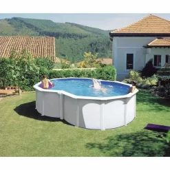 Varadero Eight Form Steel Pool 500x340x120 Cm -Pool Supplies Store gre pools varadero eight form steel pool 500x340x120 cm 2