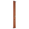 GRE Square Solar Shower Aluminium Woodlike