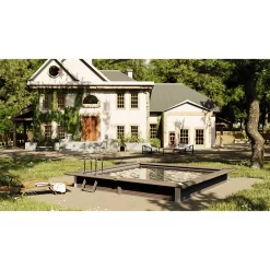 GRE Winter Cover For Square Pool -Pool Supplies Store gre winter cover for square pool 3