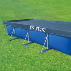 Intex 28039 Rectangular Pool Cover 28039 450x220 Cm -Pool Supplies Store intex 28039 rectangular pool cover 28039 450x220 cm 3