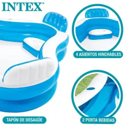 Intex Inflatable Pool With Seats -Pool Supplies Store intex inflatable pool with seats 2
