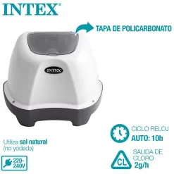 Intex Krystal Clear Salt Chlorinator For Pools Up To -Pool Supplies Store intex krystal clear salt chlorinator for pools up to 2
