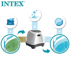 Intex Krystal Clear Salt Chlorinator For Pools Up To -Pool Supplies Store intex krystal clear salt chlorinator for pools up to 3