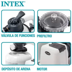 Intex Krystal Clear Sand Filter Pump 10.500L/h -Pool Supplies Store intex krystal clear sand filter pump 10.500l h 4
