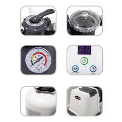 Intex Krystal Clear Sand Filter Pump 12.000L/h -Pool Supplies Store intex krystal clear sand filter pump 12.000l h 2