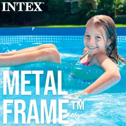 Intex Metal Frame Pool 244x51 Cm -Pool Supplies Store intex metal frame pool 244x51 cm 6