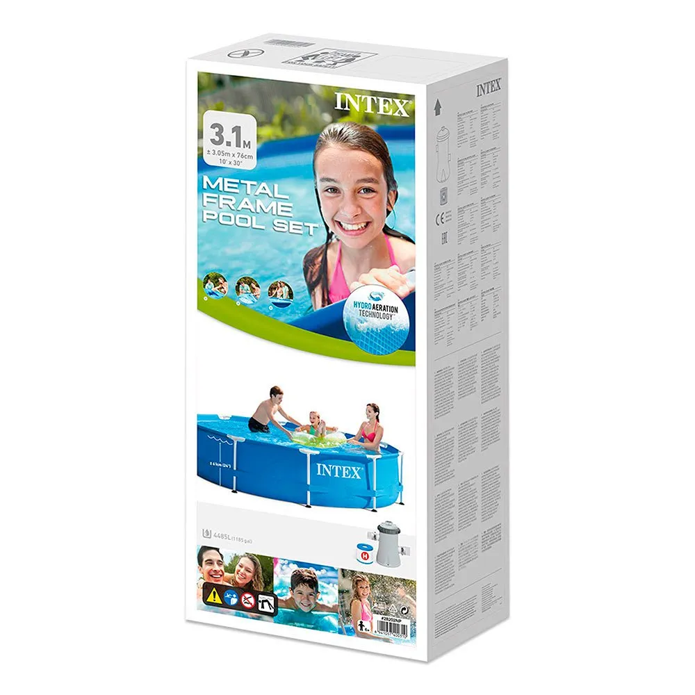 Intex Metal Frame Round+Filter Pool 7 Intex Metal Frame Round+Filter Pool - Image 5