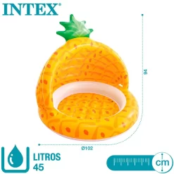 Intex Pineapple With Awning 102x94 Cm Pool -Pool Supplies Store intex pineapple with awning 102x94 cm pool 5