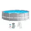 Intex Prism Frame Range Collapsible With Filter Pool -Pool Supplies Store intex prism frame range collapsible with filter pool
