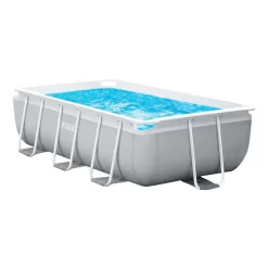 Intex Prisma Frame Rectangular With Filter Pool -Pool Supplies Store intex prisma frame rectangular with filter pool 7