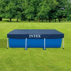 Intex Rectangular Pool Cover 28038 300x200 Cm -Pool Supplies Store intex rectangular pool cover 28038 300x200 cm 3
