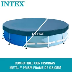Intex Round Pool Cover -Pool Supplies Store intex round pool cover 2