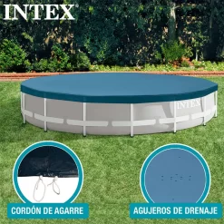 Intex Round Pool Cover -Pool Supplies Store intex round pool cover 4