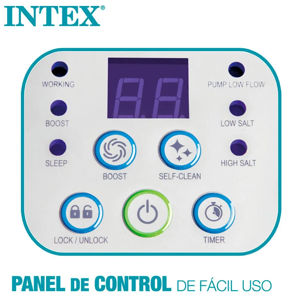 Intex Salt Chlorinator For Pools Up To 17 M³ 7 Intex Salt Chlorinator For Pools Up To 17 M³ - Image 5