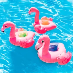 Intex Set Of 3 Flamingo Cup Holders -Pool Supplies Store intex set of 3 flamingo cup holders 1