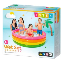 Intex Sunset 4 Rings Pool -Pool Supplies Store intex sunset 4 rings pool 2
