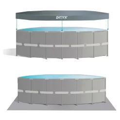 Intex Ultra XTR 549 X 132 Cm Round Steel Frame Above Ground Pool -Pool Supplies Store intex ultra xtr 549 x 132 cm round steel frame above ground pool 3