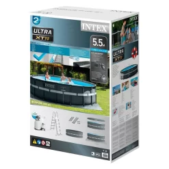 Intex Ultra XTR 549 X 132 Cm Round Steel Frame Above Ground Pool -Pool Supplies Store intex ultra xtr 549 x 132 cm round steel frame above ground pool 5