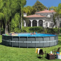 Intex Ultra XTR 732 X 132 Cm Round Steel Frame Above Ground Pool -Pool Supplies Store intex ultra xtr 732 x 132 cm round steel frame above ground pool 6