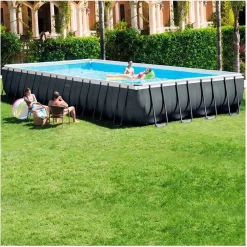 Intex Ultra XTR 975 X 488 X 132 Cm Rectangular Steel Frame Above Ground Pool -Pool Supplies Store intex ultra xtr 975 x 488 x 132 cm rectangular steel frame above ground pool 6