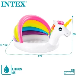 Intex Unicorn With Rainbow Awning 127x102x69 Cm Pool 14 Intex Unicorn With Rainbow Awning 127x102x69 Cm Pool -Pool Supplies Store intex unicorn with rainbow awning 127x102x69 cm pool 5