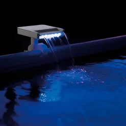Intex Waterfall With Multicoloured LED Lights -Pool Supplies Store intex waterfall with multicoloured led lights 4