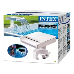 Intex Waterfall With Multicoloured LED Lights -Pool Supplies Store intex waterfall with multicoloured led lights 6