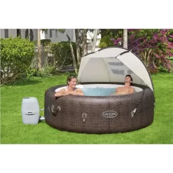 Lay-z Spa Detachable Hot Tub Canopy -Pool Supplies Store lay z spa detachable hot tub canopy 11