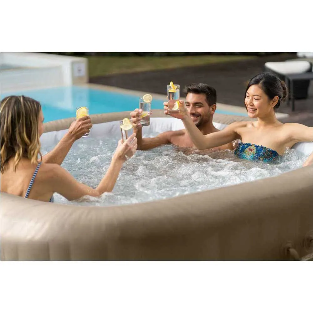 Lay-z Spa Palma Hydrojet 201x201x80 Cm Inflatable Hot Tub 16 Lay-z Spa Palma Hydrojet 201x201x80 Cm Inflatable Hot Tub - Image 14