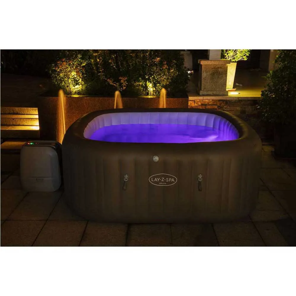 Lay-z Spa Palma Hydrojet 201x201x80 Cm Inflatable Hot Tub 19 Lay-z Spa Palma Hydrojet 201x201x80 Cm Inflatable Hot Tub - Image 17