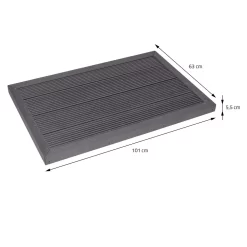 Wpc Solar Shower Floor Element Grey -Pool Supplies Store ml design wpc solar shower floor element grey 5