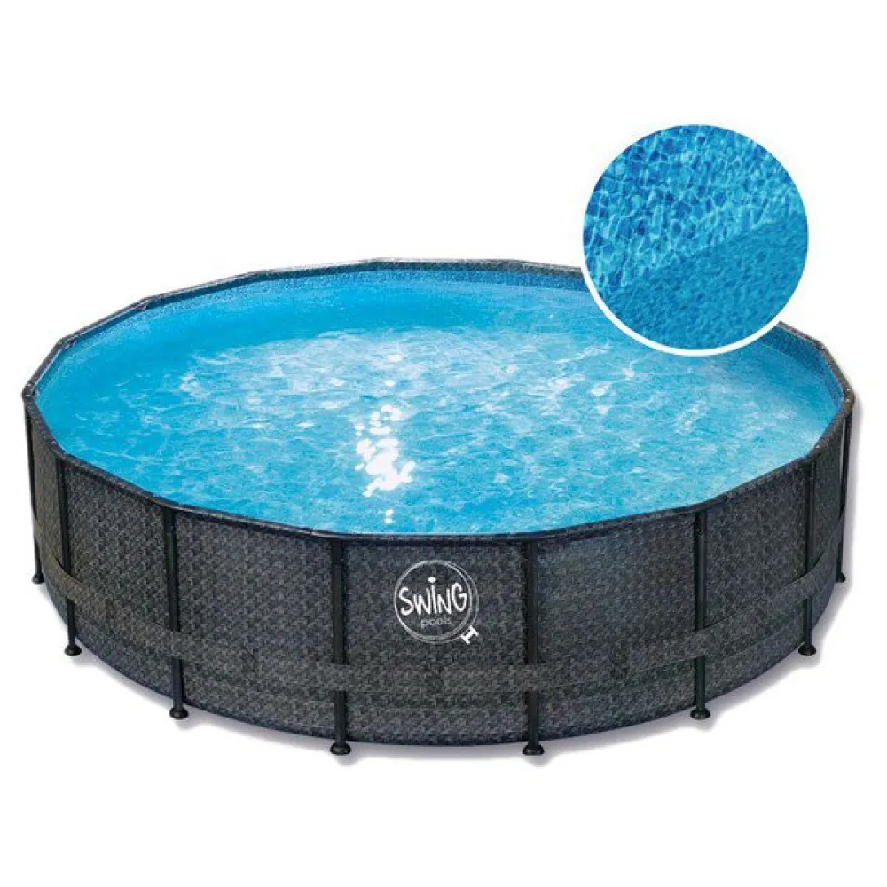 Elite Wicker Frame Pool 3 Elite Wicker Frame Pool