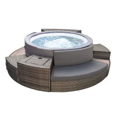 Vita Premium 168x70 Cm + Furniture 5 Pieces Inflatable Jacuzzi With External Panels