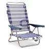 Low Folding Chair 4 Positions 86x81x62cm