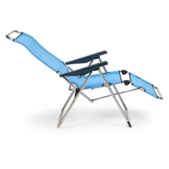 Relax Folding Sunbed 5-Position 114x75x63cm -Pool Supplies Store solenny relax folding sunbed 5 position 114x75x63cm 3