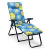 Super Folding Sunbed 6-Position 114x132x62cm