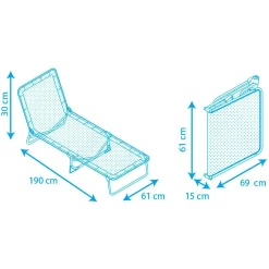 Superbed 30x190x61cm -Pool Supplies Store solenny superbed 30x190x61cm 8