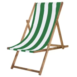 Impregnated Wooden Strips Lounger