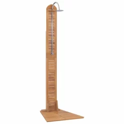 VIDAXL Garden Shower Solid Teak